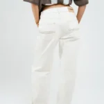 Hidden Hills Logo Stitch Jeans off White