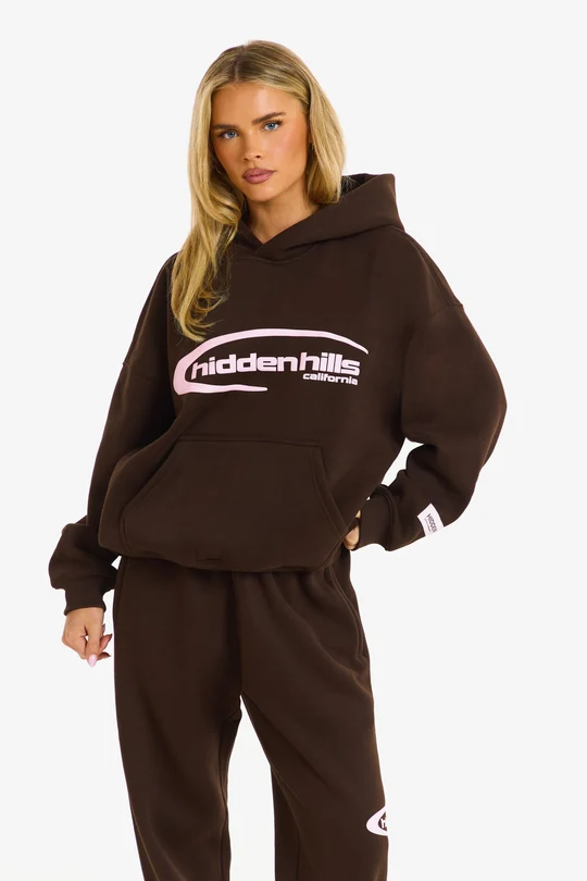 Look19-_85_84729591-a4e1-4858-b28b-4ddbafb6454f_540x Hidden Hills Sporty Hoodie Dark Brown/Light Pink