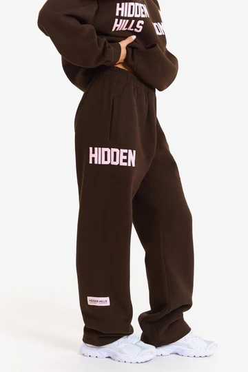 Hidden Hills Gated Community Straight-Leg Sweatpants