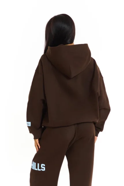 Hidden Hills Gated Community Hoodie Dark Brown