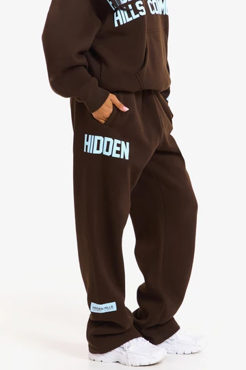 Hidden Hills Gated Community Straight-Leg Sweatpants