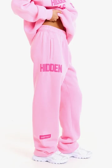 Hidden Hills Gated Community Sweatpants Pink/Dark Pink