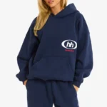 Hidden Hills Emblem Hoodie, Navy