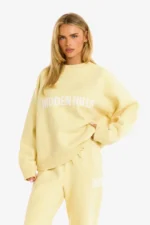 Hidden Hills Knit Sweater in Butter Yellow