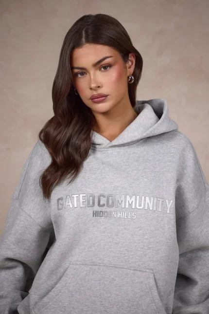 Hidden Hills Basics Hoodie Medium Gray