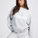 Hidden Hills Knit Sweater Light Grey