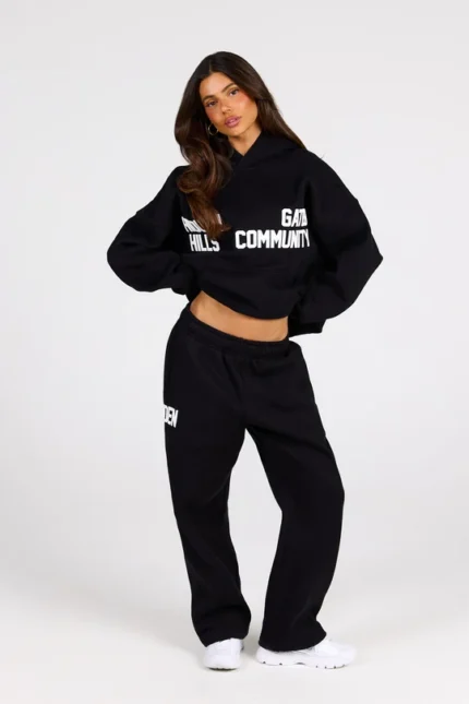 Hidden Hills Gated Community Hoodie Black