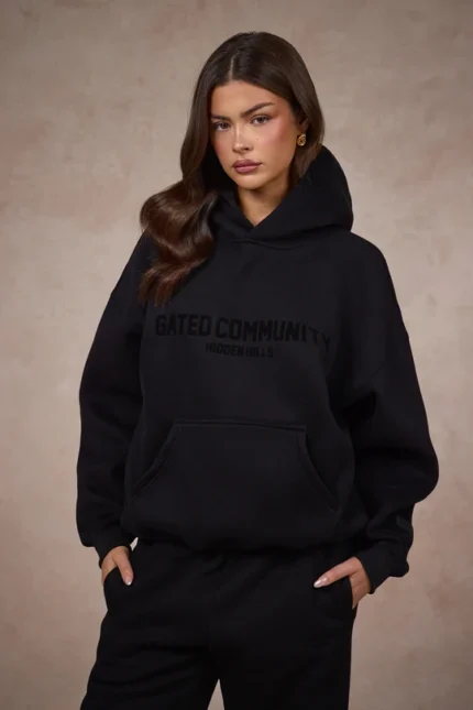 Hidden Hills Basics Hoodie Black