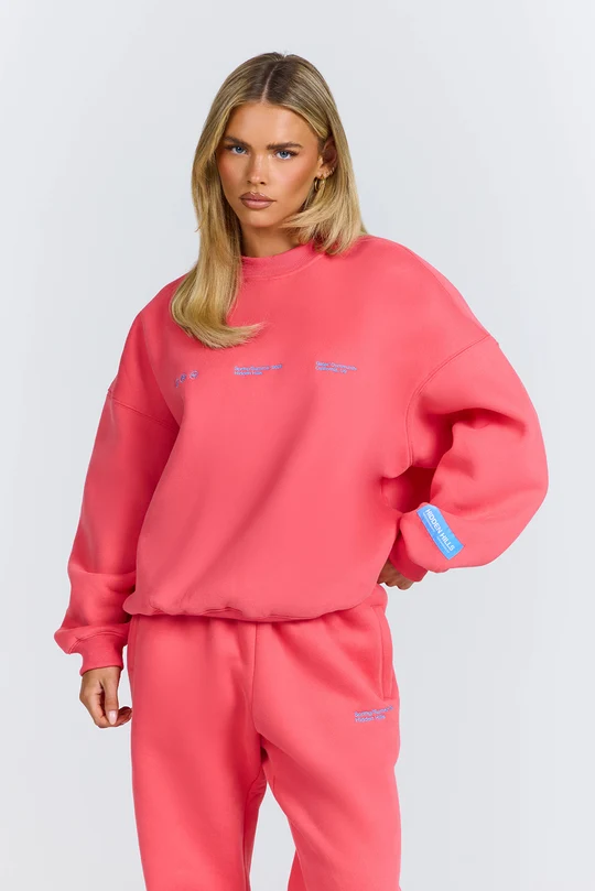 coralfront2_540x Hidden Hills Gradient Logo Sweater Coral