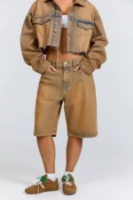 Hidden Hills Logo Stitch Shorts, Vintage Wash