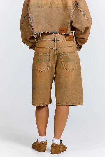 Hidden Hills Logo Stitch Shorts, Vintage Wash