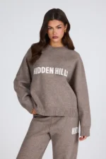 Hidden Hills Knit Sweater Taupe