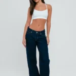 Hidden Hills Logo Stitch Jeans Indigo