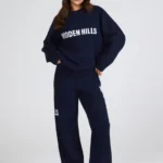 Hidden Hills Knit Sweater Navy
