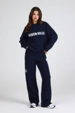 Hidden Hills Knit Sweater Navy