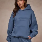Hidden Hills Basics Hoodie Steel Blue