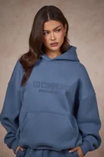 Hidden Hills Basics Hoodie Steel Blue