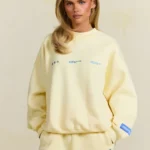Hidden Hills Gradient Logo Sweater Butter Yellow