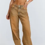 Hidden Hills Logo Stitch Jeans Vintage Wash